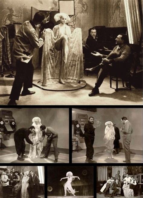 Brigitte Helm Fritz Lang Heinrich George And Assorted Cast And Crew On