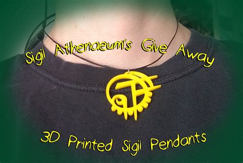 Sigil Pendant Give Away – Lair of the Shadows