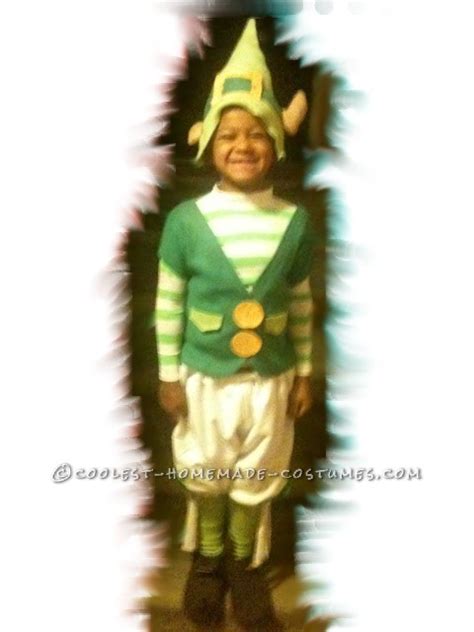 Little Lucky Leprechaun Homemade Halloween Costume