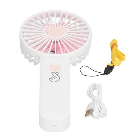 Zjchao Ventilateur Portatif Mini Ventilateur Usb Rechargeable Portable