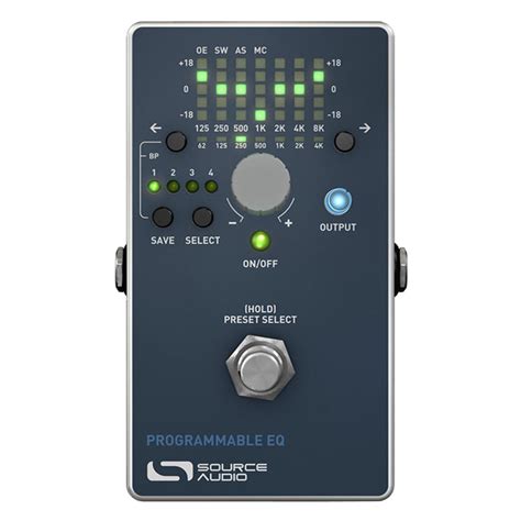 Source Audio Pedal Ecualizador Programable Gear Music