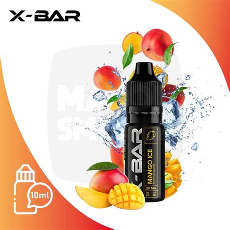 X Bar ELiquide 10ml Mango Ice MajorSmoker