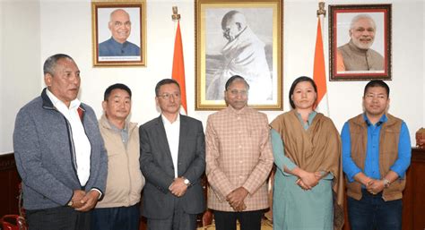 Sdf Submits Memorandum To Governor Seeking Intervention In Sikkim