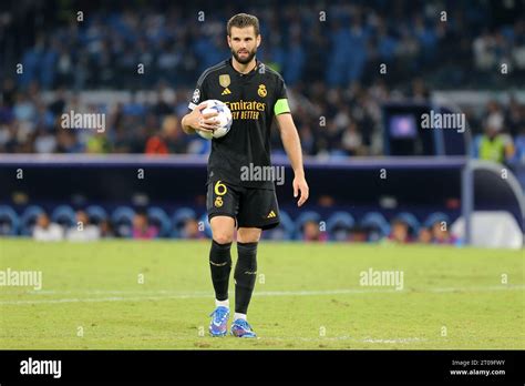 Nacho Du Real Madrid CF Lors De La Leaguematch Des Champions De L UEFA