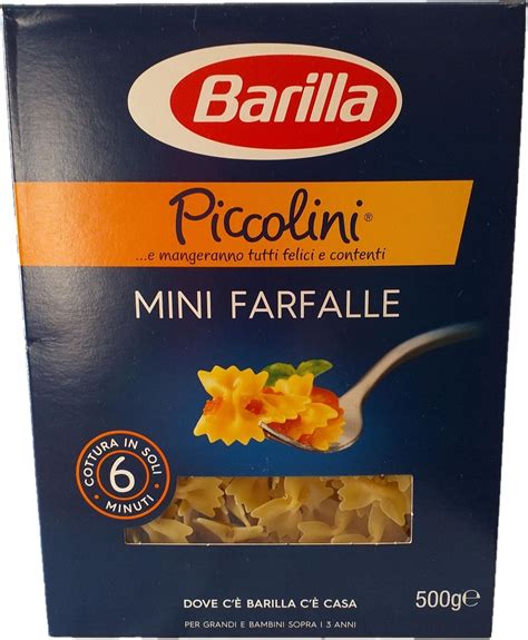 Barilla Piccolini farfalle włoski mini makaron500g Ceny i opinie