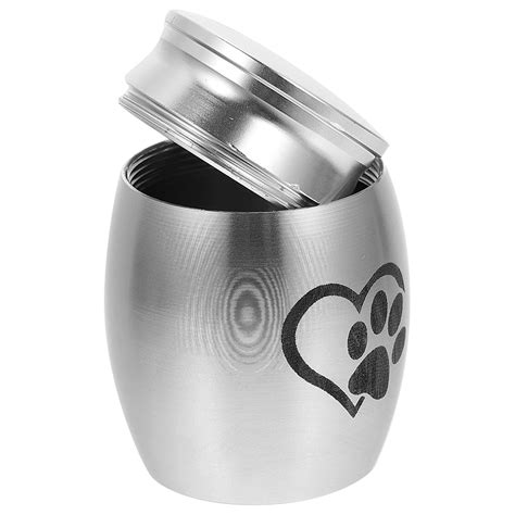 2 Pieces Pet Urn Gifts Pet Memorial Gift Cat Urn Dog Cremation Urn for Dog Ashes Urn for Dogs