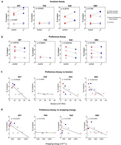 P Falciparum Invasion And Preference Assays For Beta Thalassaemic And Download Scientific