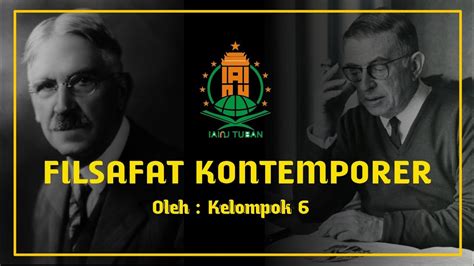 Filsafat Kontemporer Kelompok 6 Matkul Pengantar Filsafat Iainu