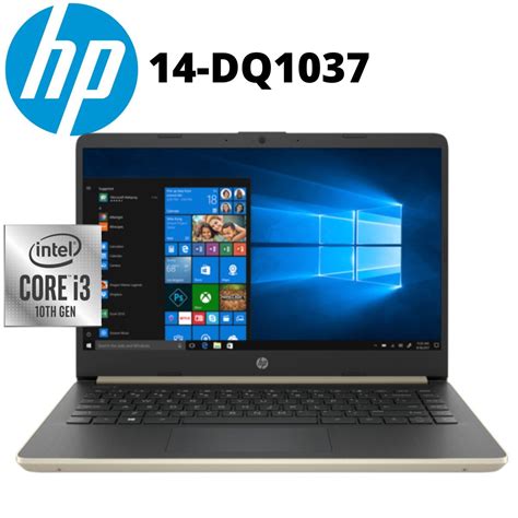 PORTATIL HP 14 DQ1037 C0RE I3 1005G1 1 2GHz 4GB RAM 128GB SSD 14