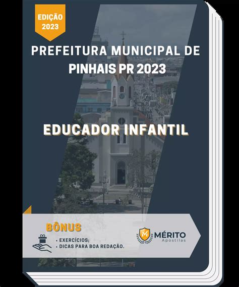 Apostila Educador Infantil Prefeitura De Pinhais Pr 2023 Mérito Apostilas