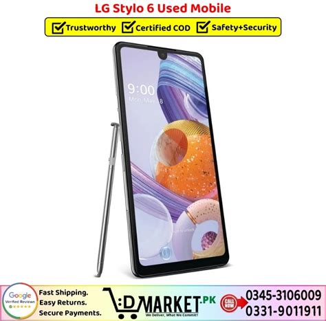 Lg Stylo 6 Used Price In Pakistan Fastsecure