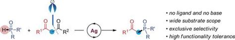 Silvercatalyzed Oxidative C Sp P Bond Formation Through Cc And Ph