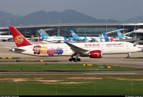 B 209R Juneyao Airlines Boeing 787 9 Dreamliner Photo By Danny Long