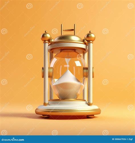 Hourglass Inside Human Head Icon Cartoon Style Vector Illustration 151095726