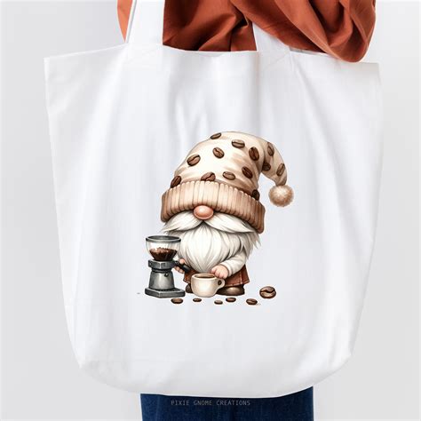 Watercolor Coffee Beans Lover Barista Gnome Coffee Gnomes Png Coffee