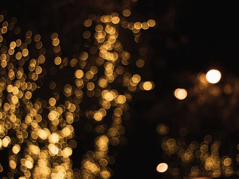 Free Download Hd Png Glare Bokeh Circles Golden 4k Wallpaper Toppng