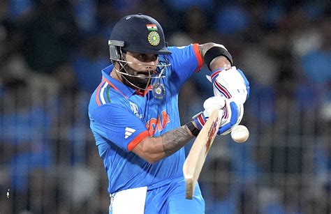 Ind Vs Ban Virat Kohlis Third World Cup Century Lights Up Mca In Pune