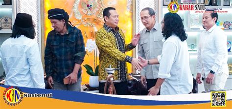 Terima Daulat Budaya Nusantara Ketua Mpr Ri Bamsoet Dukung Borobudur