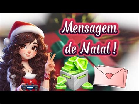 Mensagem De Natal Código De Gemas Códigos Gogos PK XD pkxd