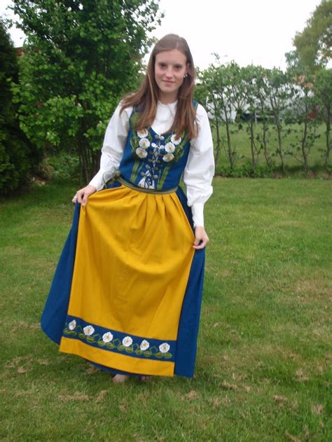 The Swedish National Dress Swedish Dress Swedish Outfit Swedish Clothing