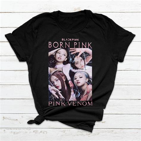 Blackpink 2022 Tour Shirt Born Pink The Comeback Shirt Shirt Etsy