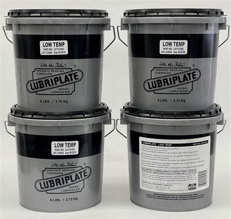 L0172 005 Lubriplate Low Temp Lubricant 6 Pound Tub Case Of 4 Ebay