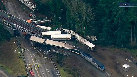 Amtrak Train Derails In Washington State Onto Interstate 5 At Least 3 Dead Fox News