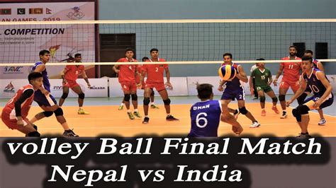 Nepal VS India Final Volleyball Match YouTube