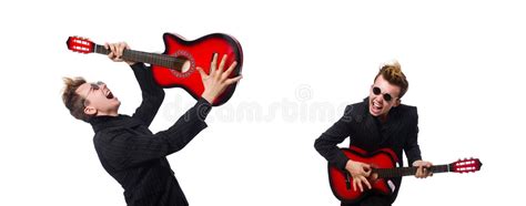 81609 Man Lyingplaying Guitar Stock Photos Free And Royalty Free Stock