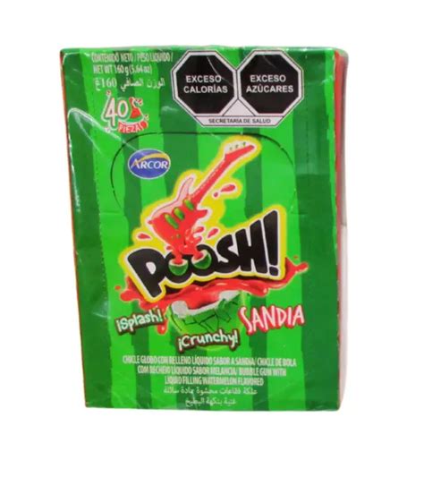 CHICLE POOSH SANDIA Dulcería La Josefina