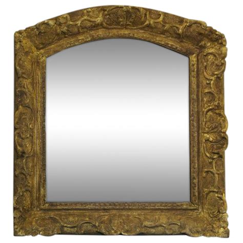 Miroir En Bois Dor Louis Xiv Autres Miroirs Antikeo