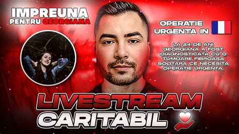 LIVE CARITABIL IMPREUNA PENTRU GEORGIANA FACEM SHOW PE CS2 CU