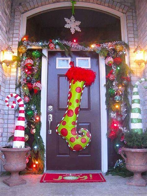 50 Best Christmas Door Decorations For 2021 Christmas Grinch Door