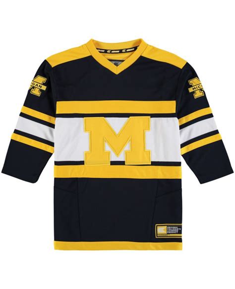 Michigan Wolverines Hockey Jerseys, Michigan Wolverines Hockey Uniforms