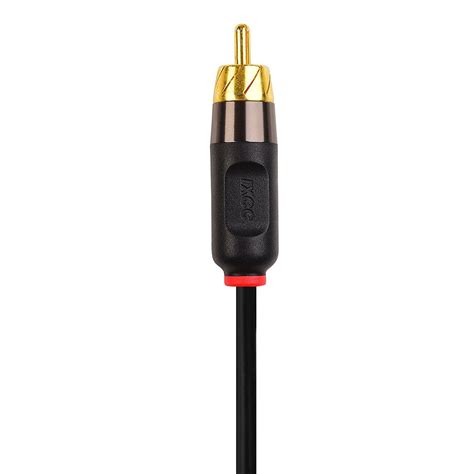 RCA Cable IXCC 6ft Dual Shielded Gold Plated 3 5mm Male To 2RCA Male