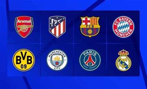 Daftar 8 Tim Yang Lolos Ke Perempat Final Liga Champions 2024 Tidak