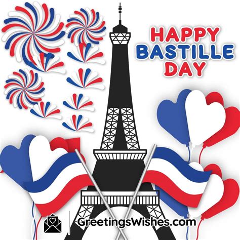 Bastille Day Wishes Messages July Greetings Wishes