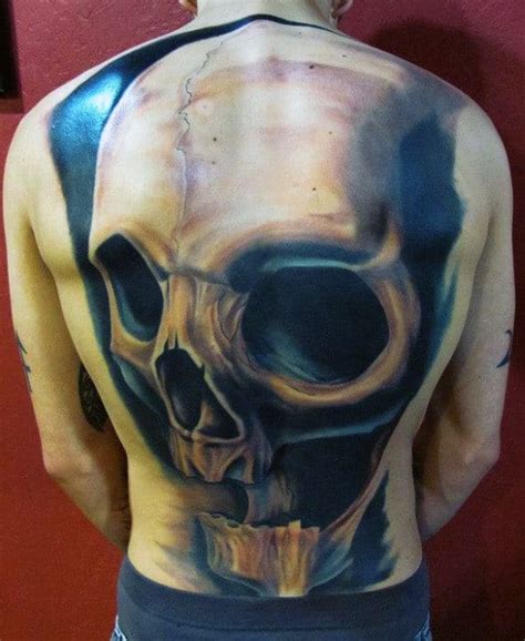 50 Realistic Skull Tattoos For Men Masculine Design Ideas