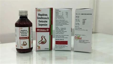 Magaldrate 540 MG Simethicone 50 MG Oxetacaine 10 Mg Suspension