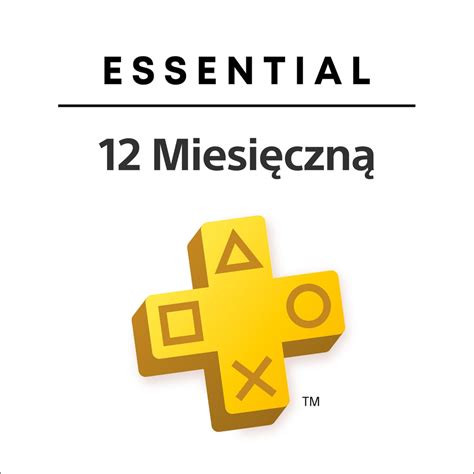 Subskrypcja PlayStation Plus Essential 12 miesięcy