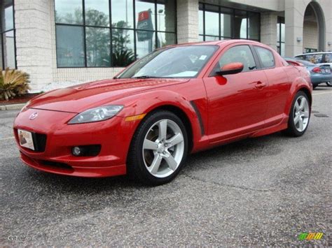 Velocity Red Mica 2004 Mazda Rx 8 Standard Rx 8 Model Exterior Photo