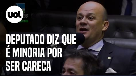 Deputado do PL diz que ser careca é minoria e critica Ministério dos