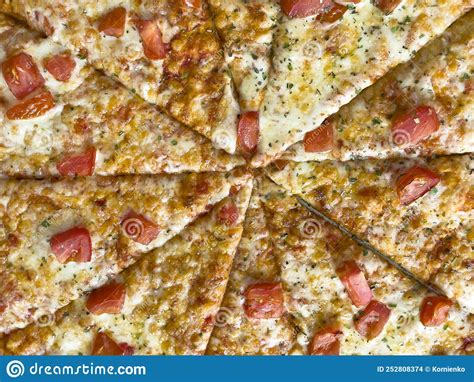 Close Up Peperoni Pizza Stock Photo Image Of Delivery 252808374