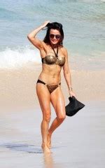 Lizzie Cundy In Bikini At A Beach In Barbados Hawtcelebs