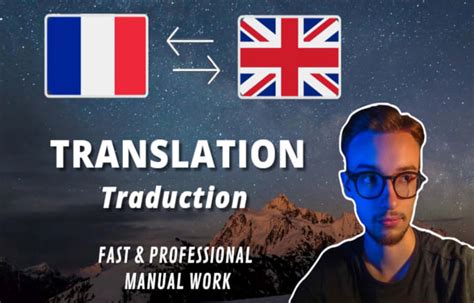 Manually Translate From English To French And Vice Versa By Adrien B