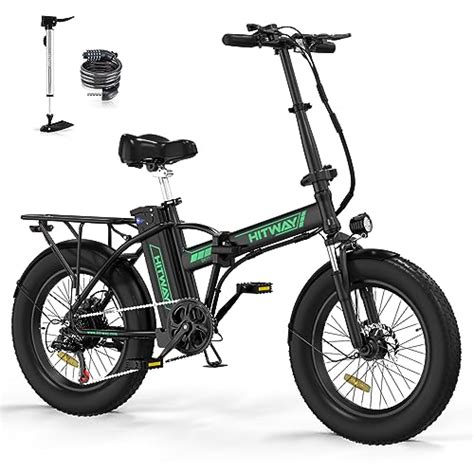 Hitway V Lo Lectrique Pour Adultes Cm X Fat Tire Ebike Avec