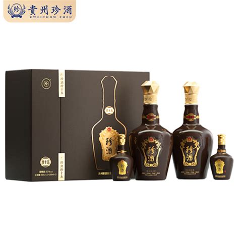 珍酒 珍十五成双礼盒 酱香型白酒 53度 500ml2100ml2 礼盒装 酒中珍品 珍藏酱香 京东商城【降价监控 价格走势 历史价格