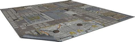 Backorder Battle Systems Terrain Frontier Gaming Mat 3x3 Amazon Co