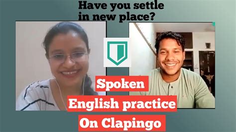 How Learn English Speaking Easily Clapingo Conversation With Tutor Sonali Youtube