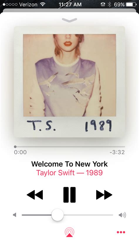 1989 Taylor Swift Album Cover